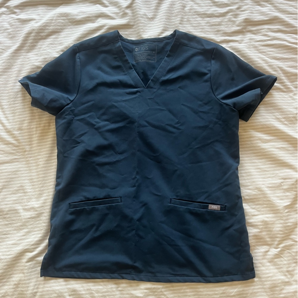 Figs Scrub Top sz M